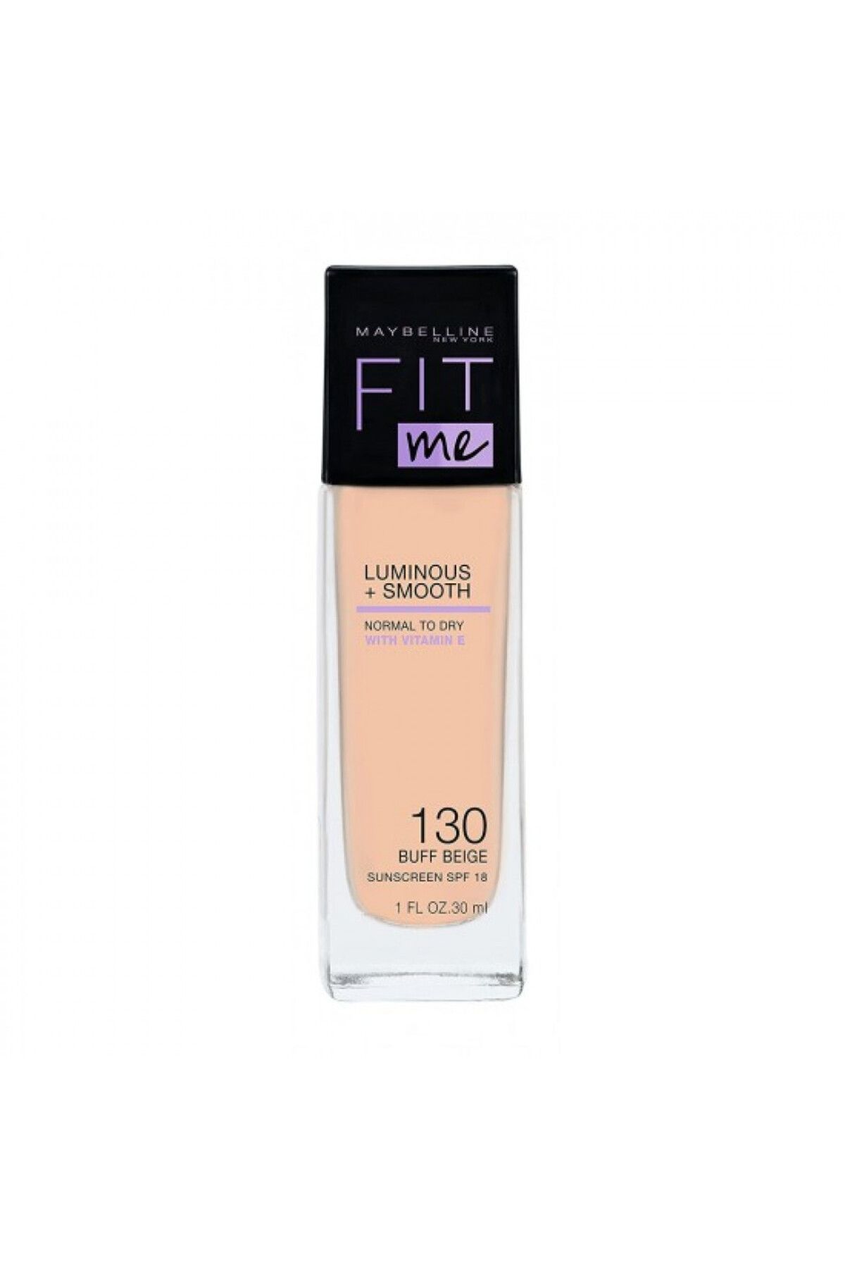 Maybelline New York-Maybelline Fit Me Liquid Foundation - 30ml 130 Buff Beige Glass 1