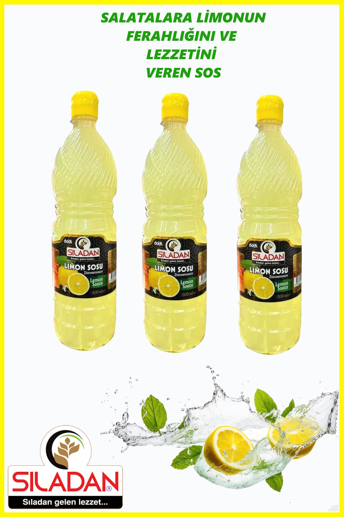 Sıladan 1 lt limon sosu x 3 Adet