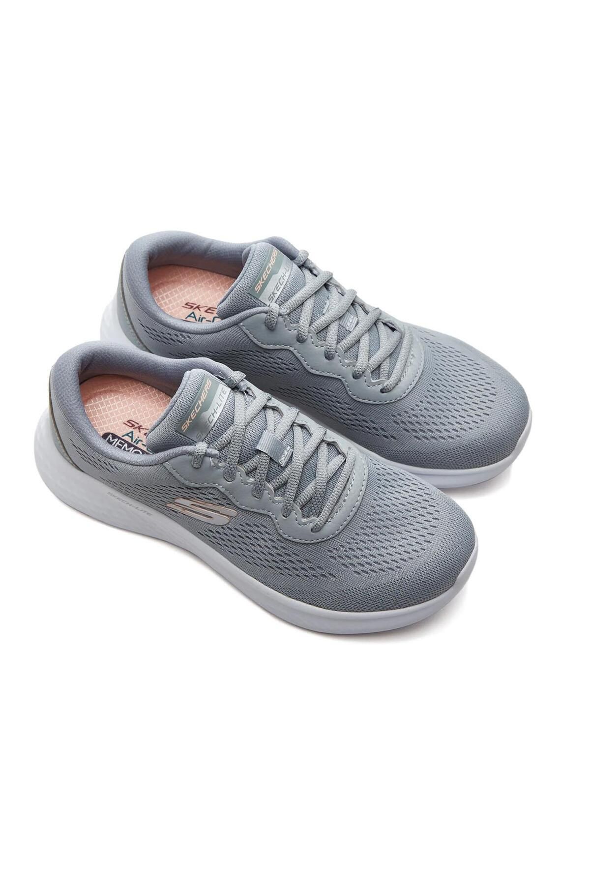کفش های کژوال قرمز زنانه Skech Lite Pro Grey Short 149991TK Gry Skechers