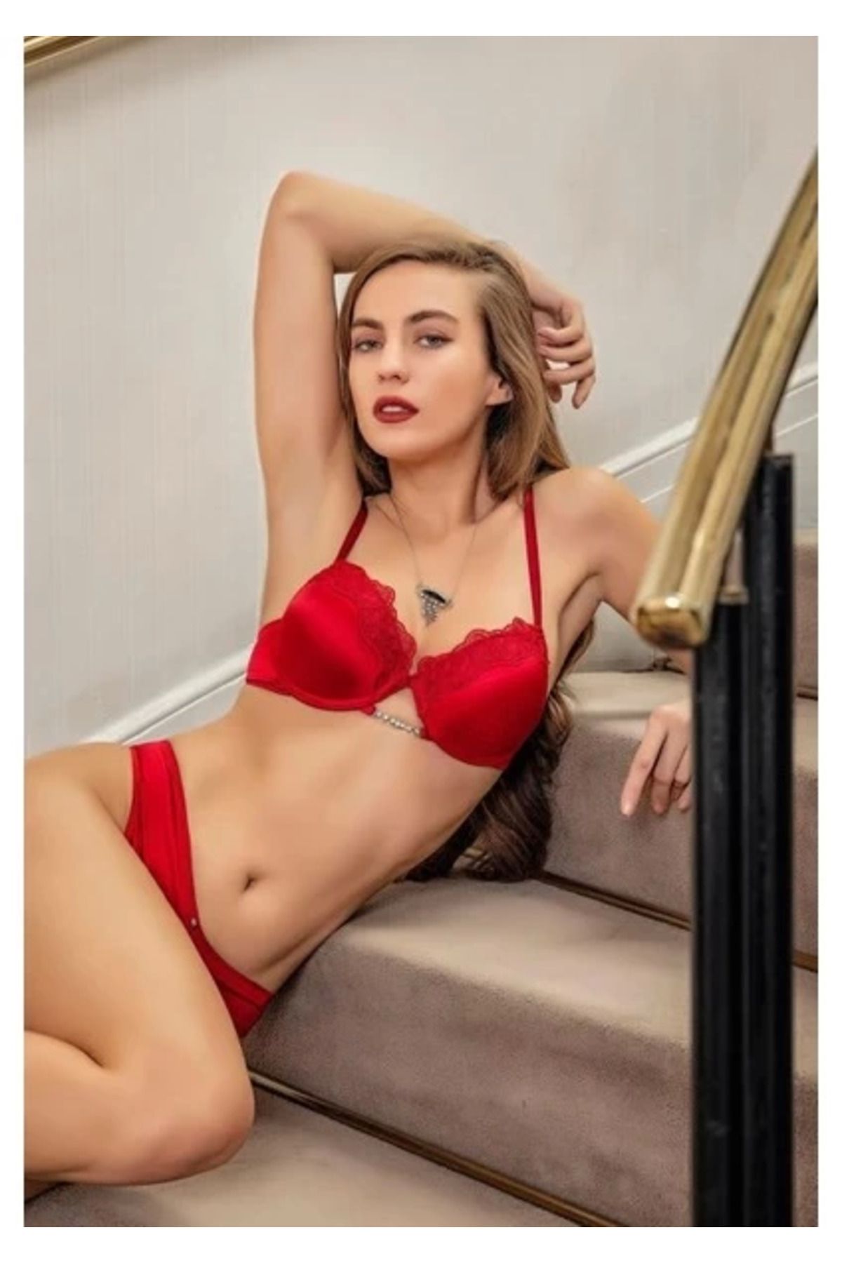 BEEMU 31612 Sütyen ve String Takım