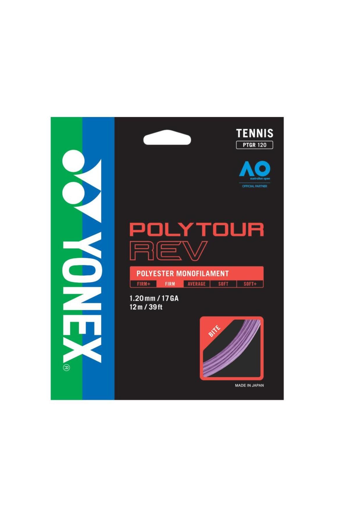 YONEX Poly Tour Rev 1.20 12M Mor Tenis Kordajı