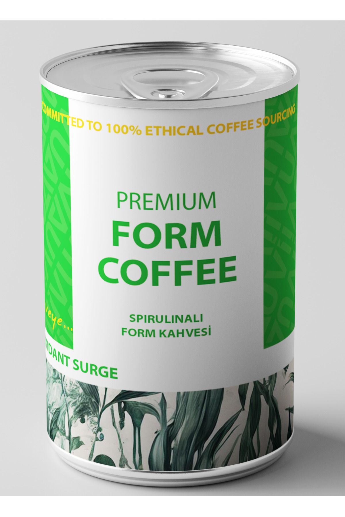 GRADA Spirulina FORM Kahvesi - Spirulina Coffee - Premium Ürün - Anti-İnflamatuar - 150gr