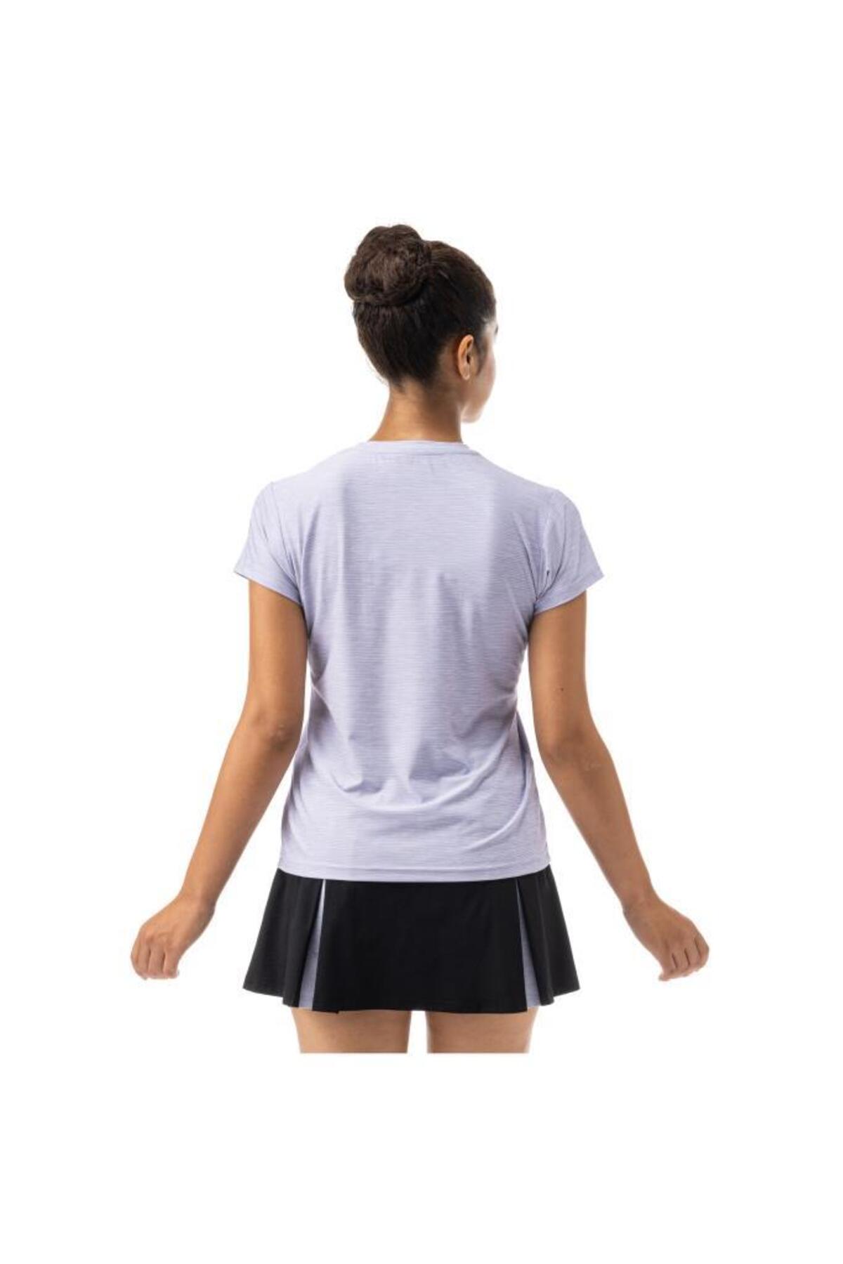 YONEX Tshirt Lila Kadın 16689 görsel 4