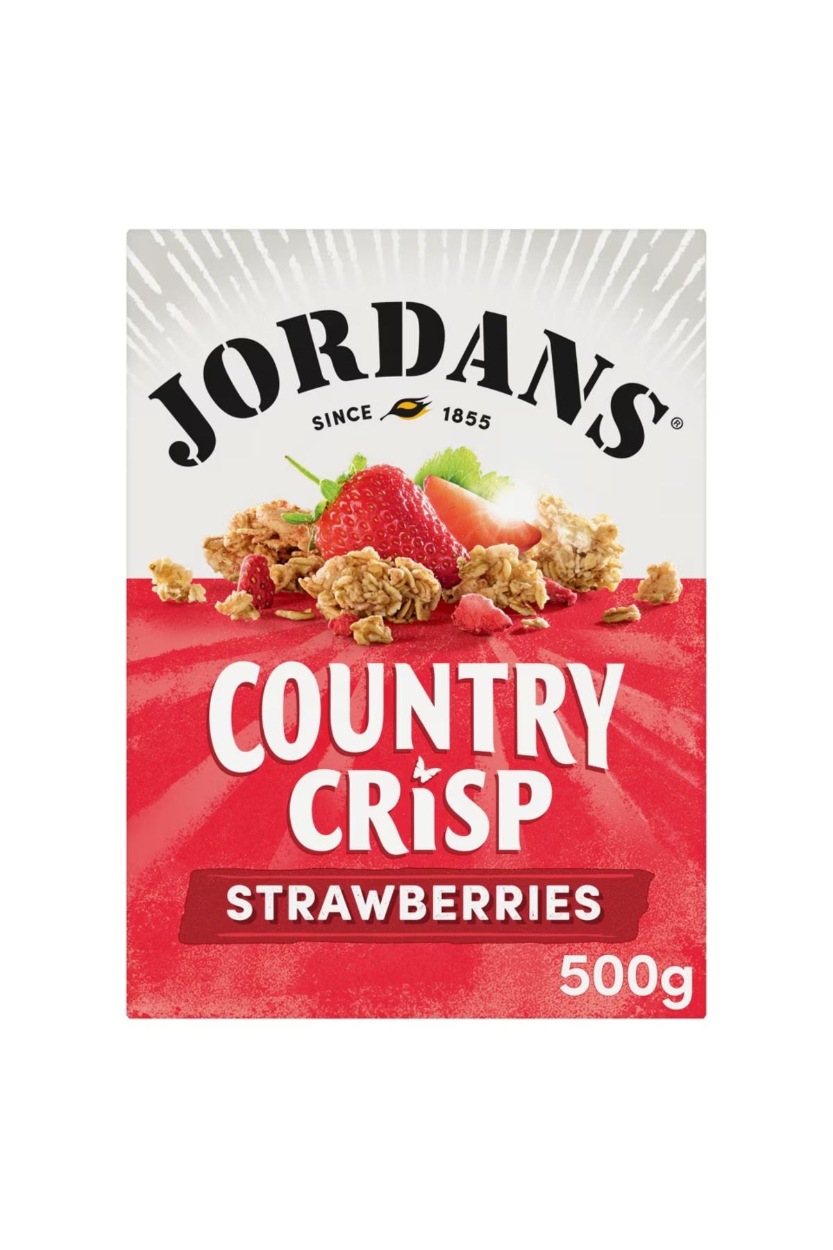 BEN JORDANS Kurutulmuş Çilekli GRANOLA 500G (MUHTEŞEM LEZZET)