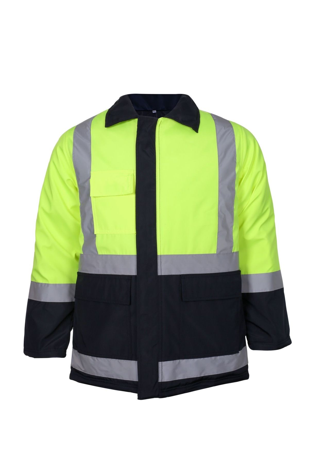 KORU İŞ SAFETY Reflektörlü parka sarı