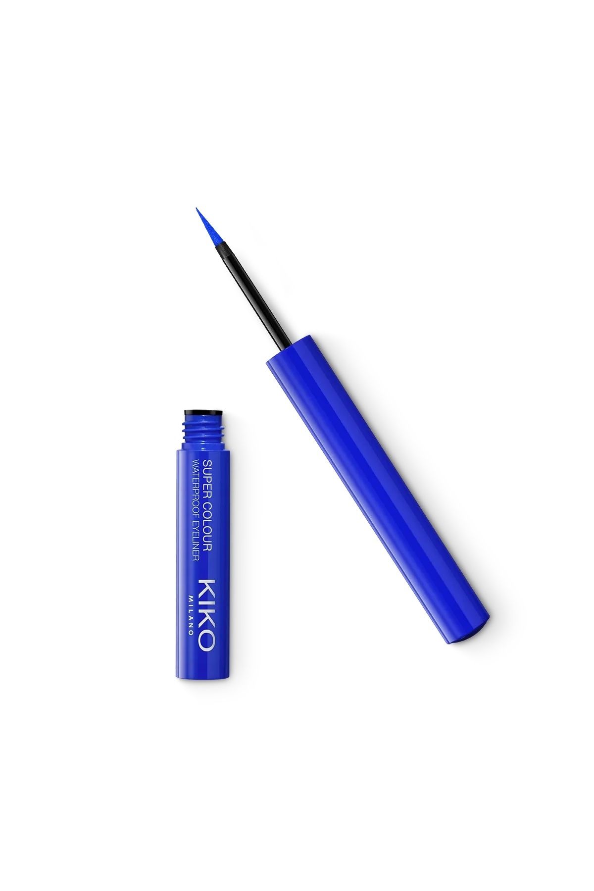 Kiko NEW SUPER COLOUR WATERPROOF EYELINER-Yoğun Pigmentli Suya Dayanıklı Işıltılı Likit Eyeliner 1,7ML