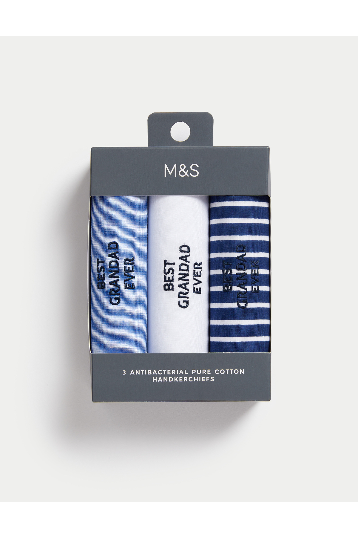 Marks & Spencer Saf Pamuklu 3'lü Mendil Seti