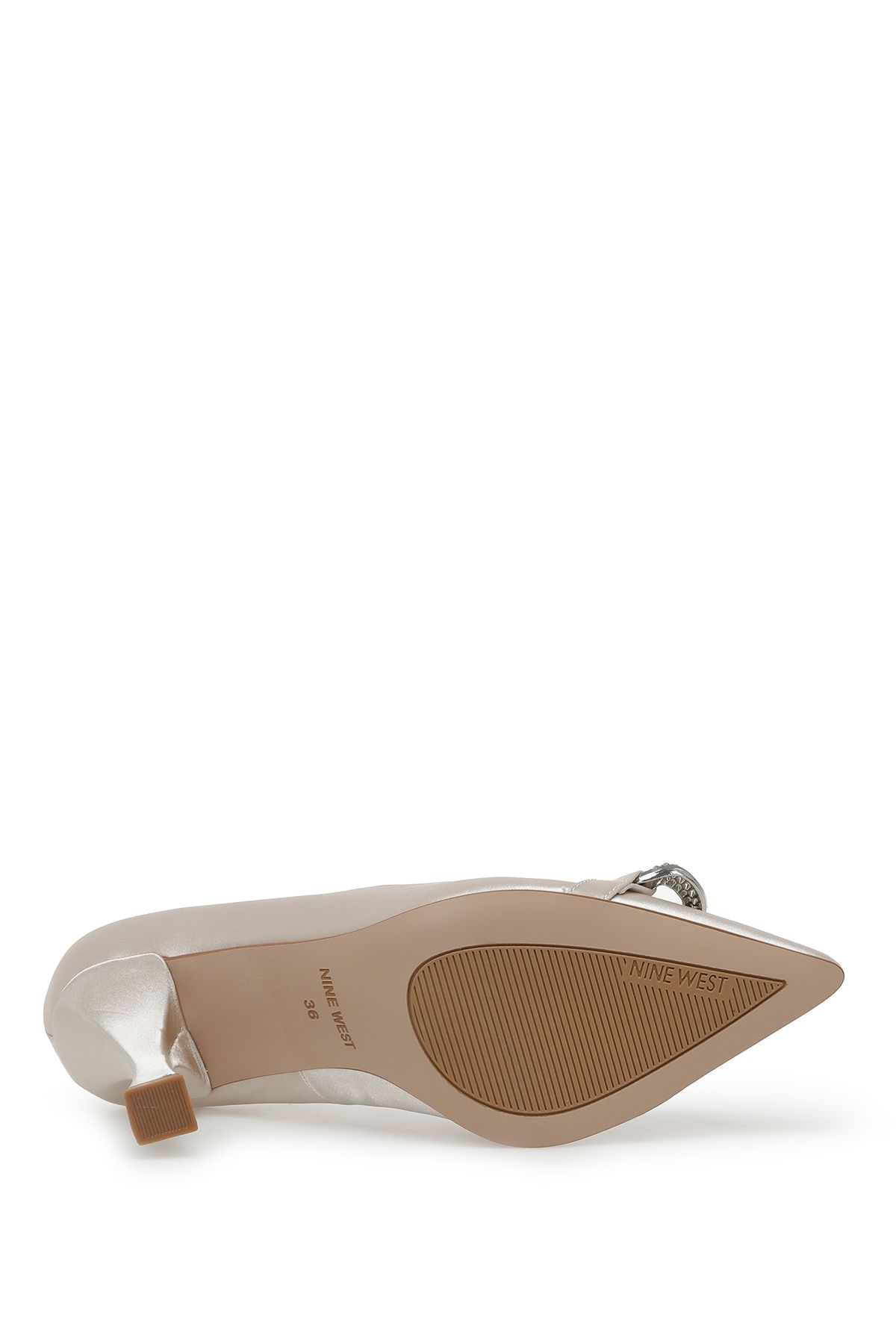 Nine West-Bıne2 2pr Béžové dámské boty na podpatku 7
