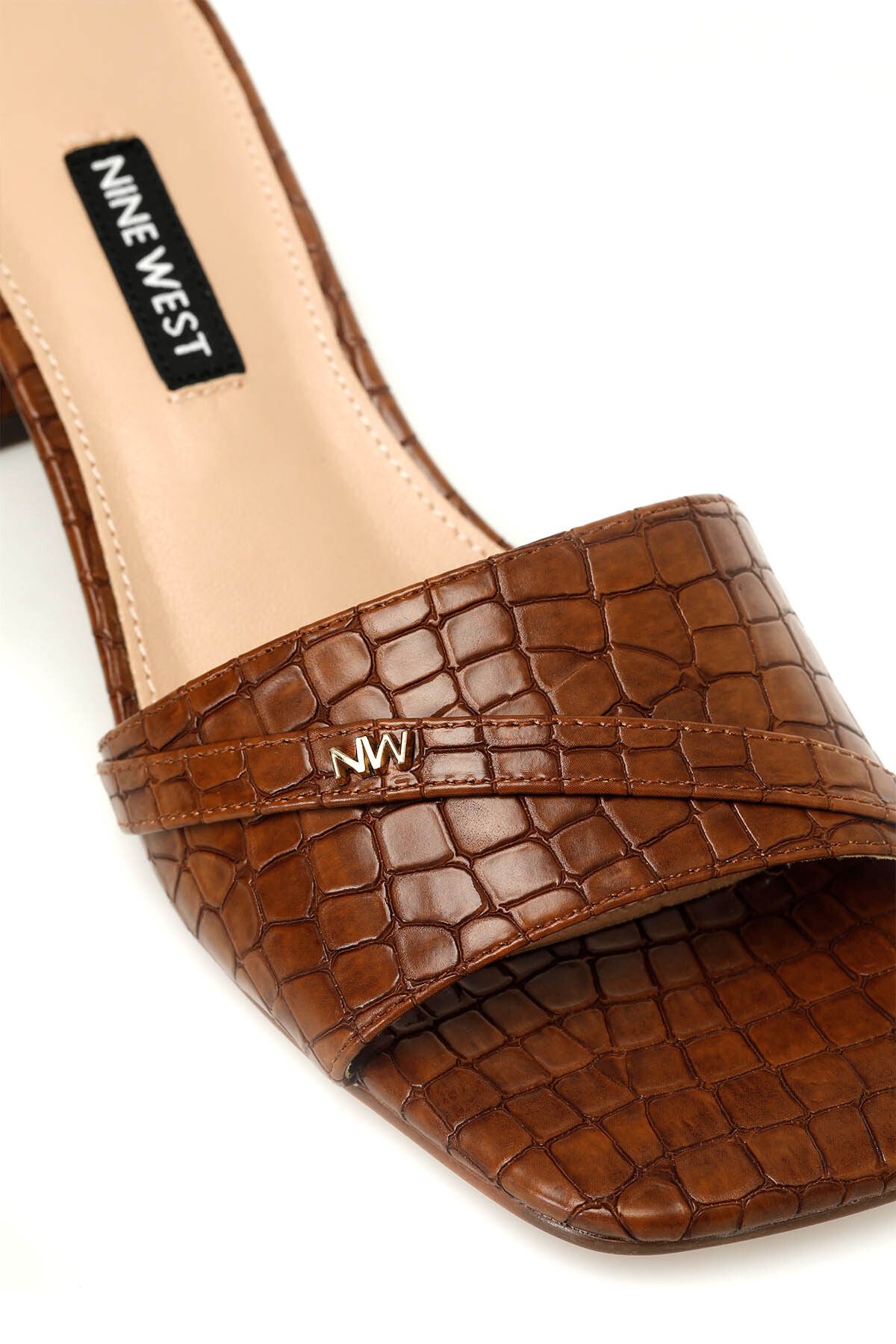 دمپایی چند رنگ زنانه قهوه ای بهارا 2PR Nine West
