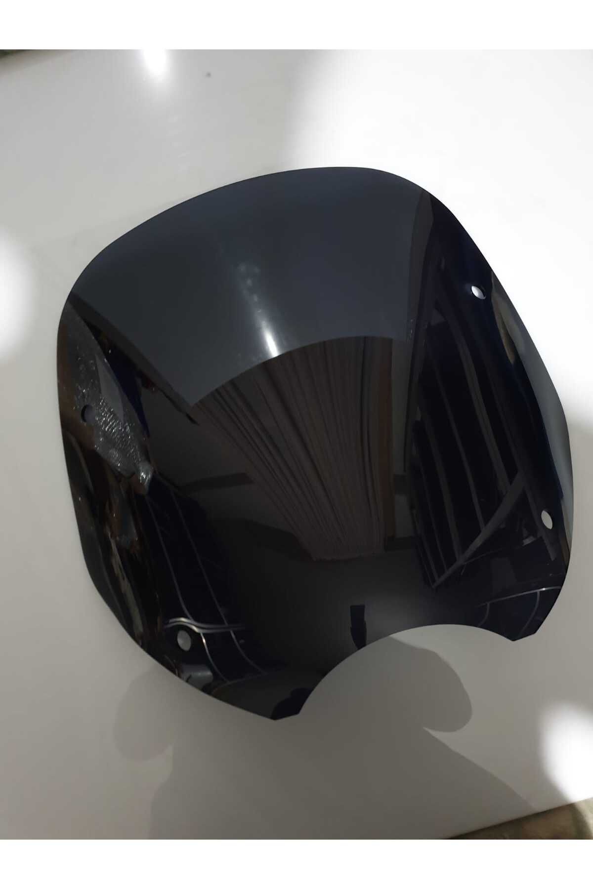 Bmw R 1200 C Siperlik Ön Cam 1997-2004 Model 48cm Siyah Renkli 4mm