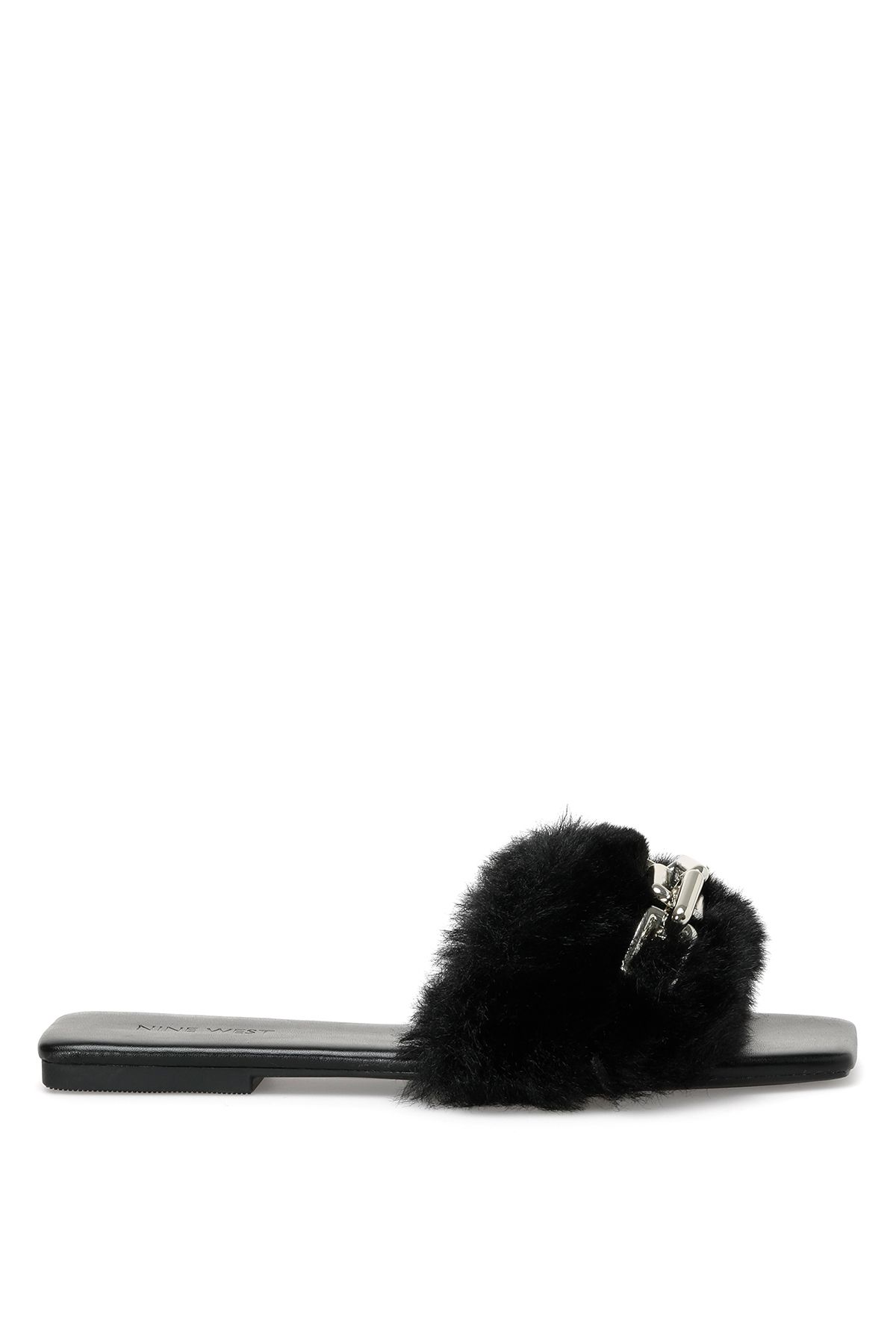 Nine West Novis Siyah Kadın Düz Terlik