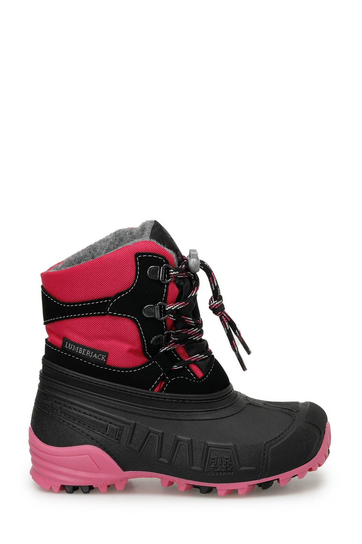 چکمه صورتی دخترانه و بچگانه های دختران Fuchsia 3PR Hybrid Lumberjack