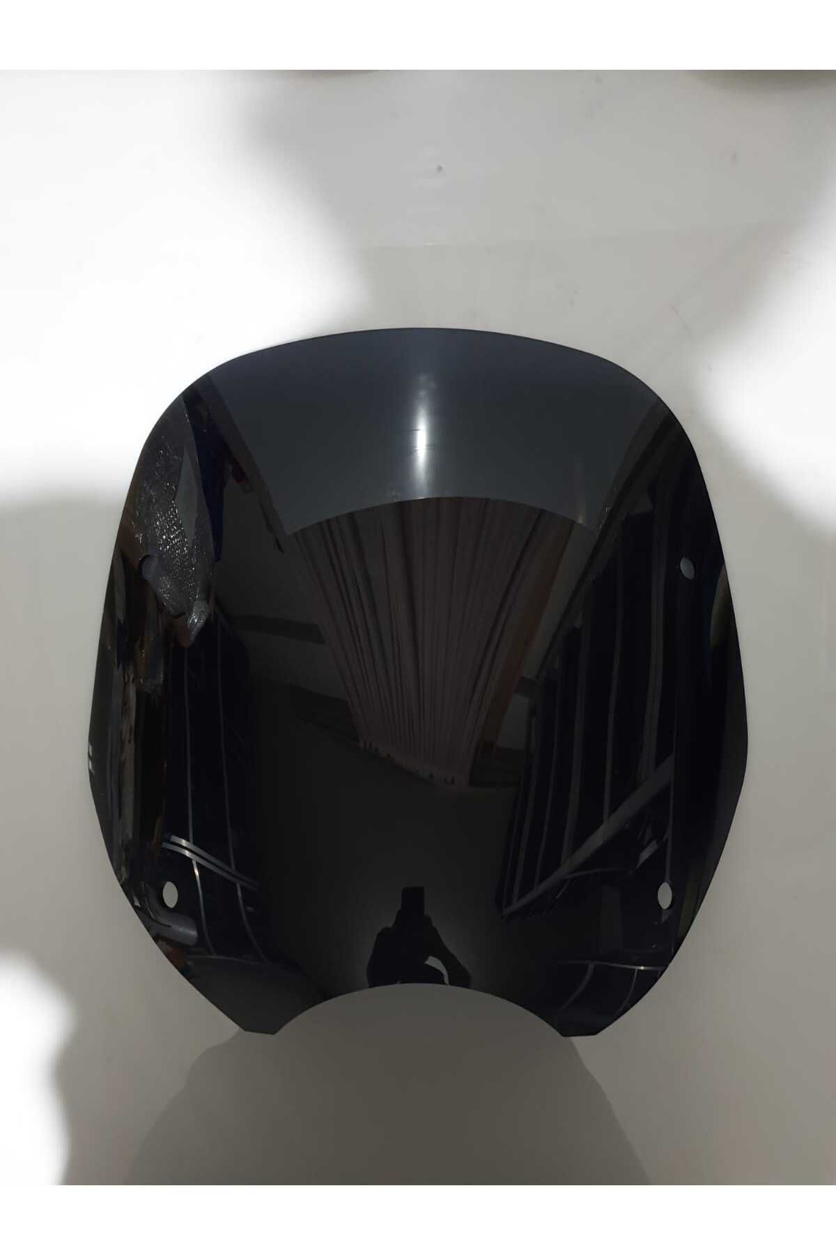 Bmw R 1200 C Siperlik Ön Cam 1997-2004 Model 48cm Siyah Renkli 4mm