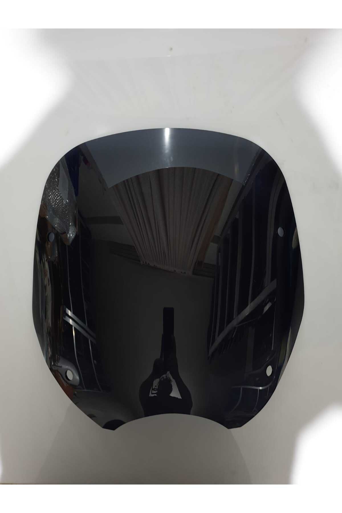 Bmw R 1200 C Siperlik Ön Cam 1997-2004 Model 48cm Siyah Renkli 4mm