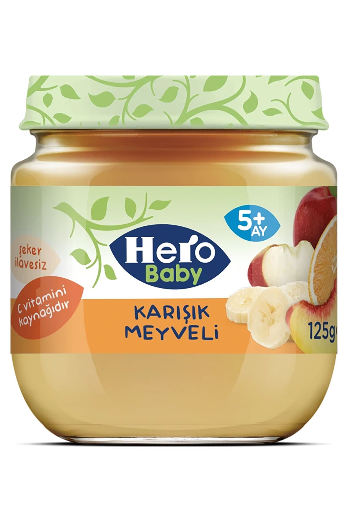 Hero Baby Karışık Meyveli Kavanoz Mama 125 gr