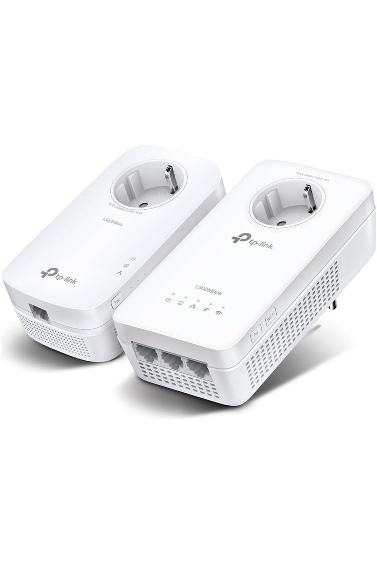 yenibagshop TL-WPA8631P KIT, AV1300 Gigabit Priz Soketli AC Wi-Fi Powerline Adaptör Kiti