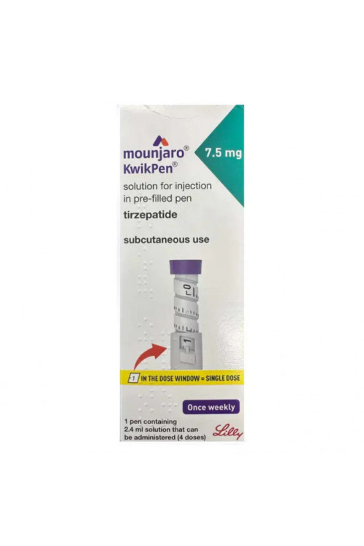 is mounjaro an injection Mounjaro (Tirzepatide) Injection 12.5 mg/0.5 mL Syringes — Mountainside  Medical main image 1