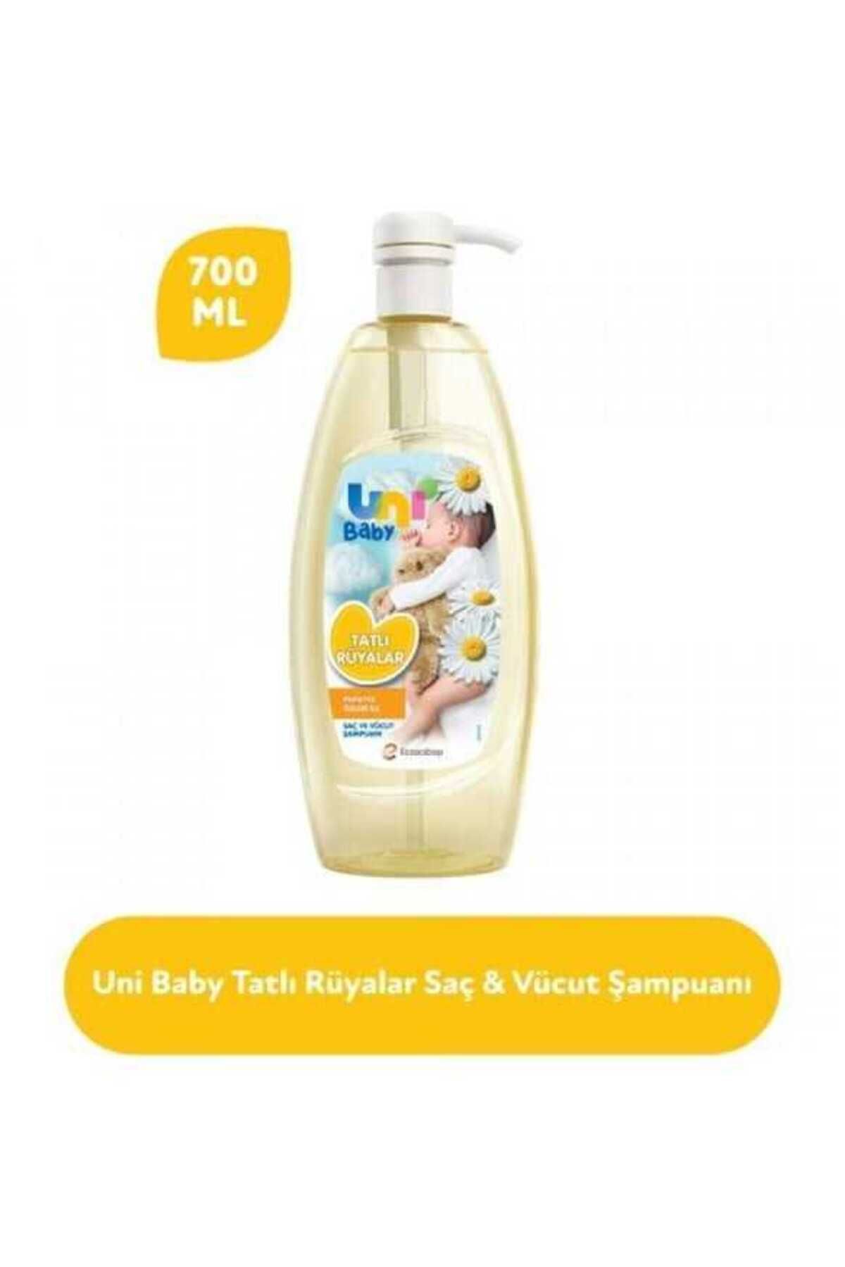 Uni Baby SAÇ VE VÜCUT ŞAMPUANI KOLAY TARAMA 700 ML