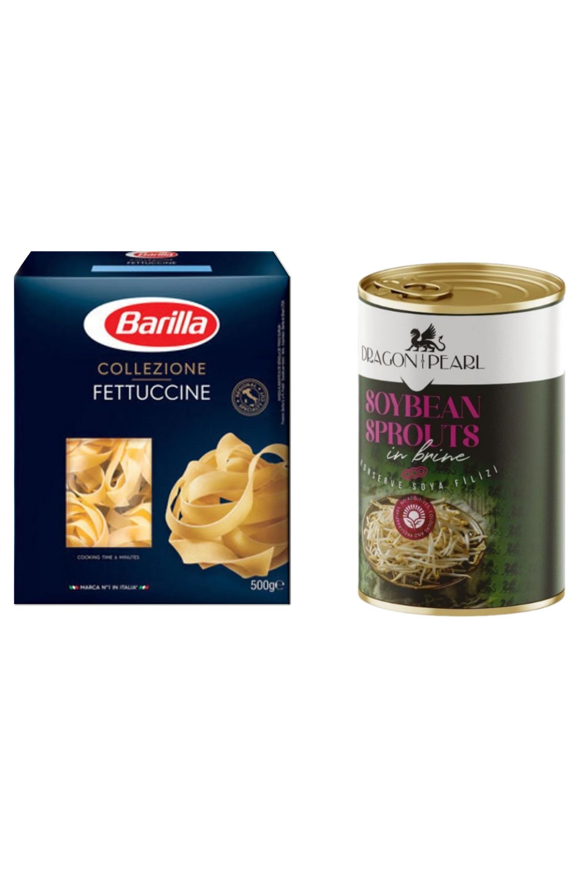 TGB TEDARİK SOYA FİLİZİ VE FETTUCINI MAKARNA 2'Lİ SET