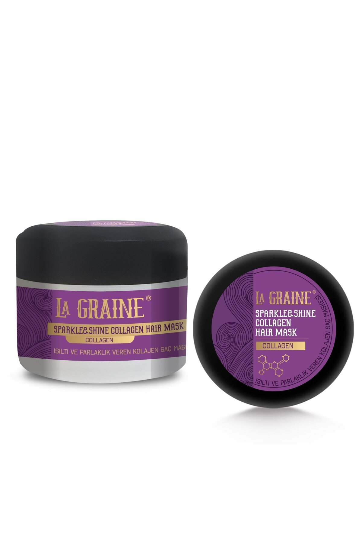 LA GRAINE IŞILTI VE PARLAKLIK VEREN KOLAJEN SAÇ MASKESİ 200 ML