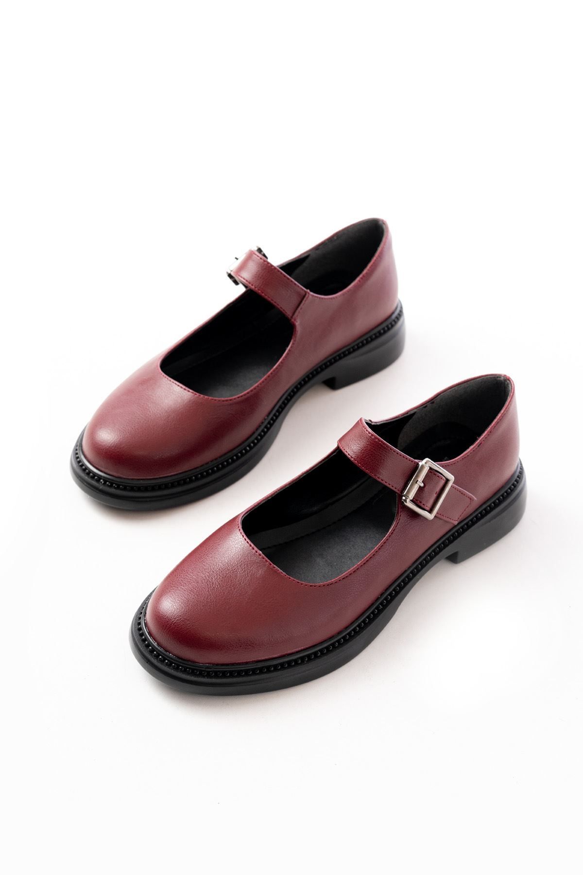 MarjinalTrendim-Efe Ysn-4444 Claret Red Casual Shoes 4