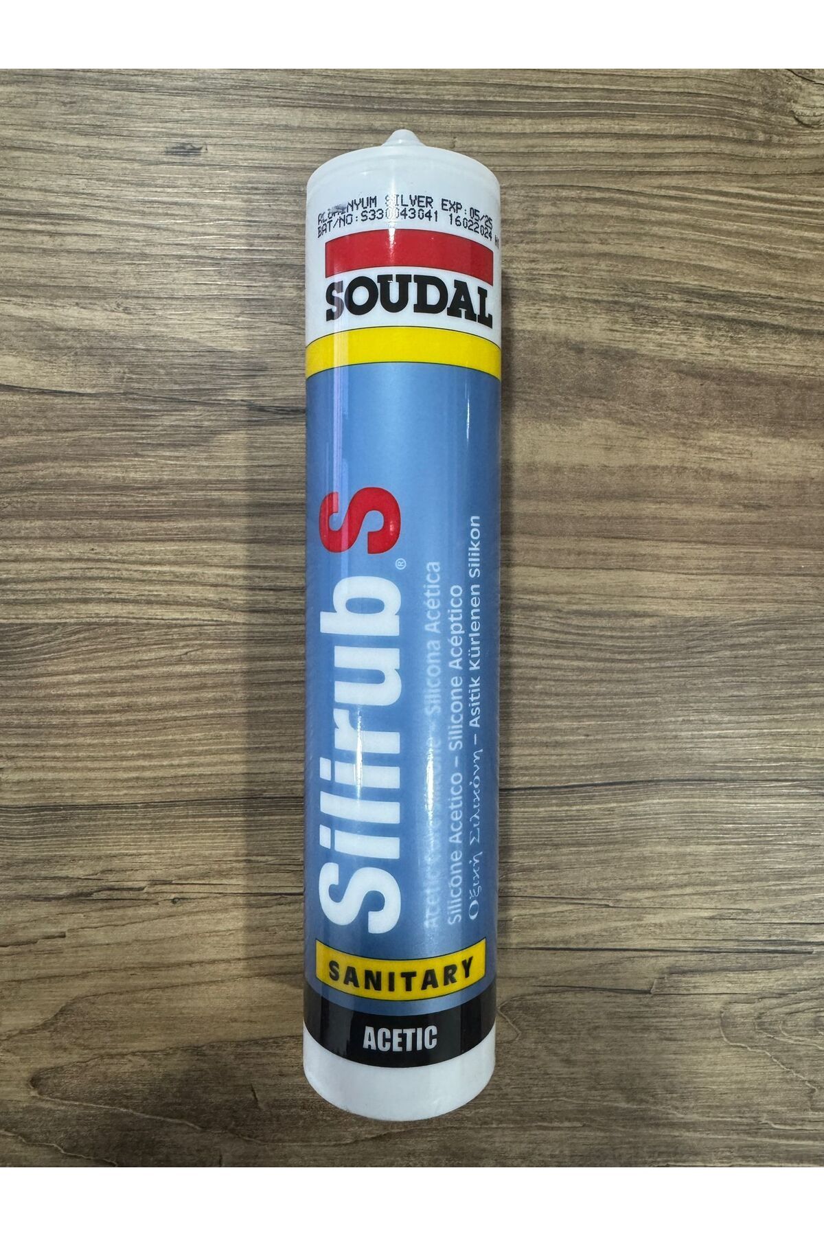 Soudal SİLİRUB S (aleminyum silver)