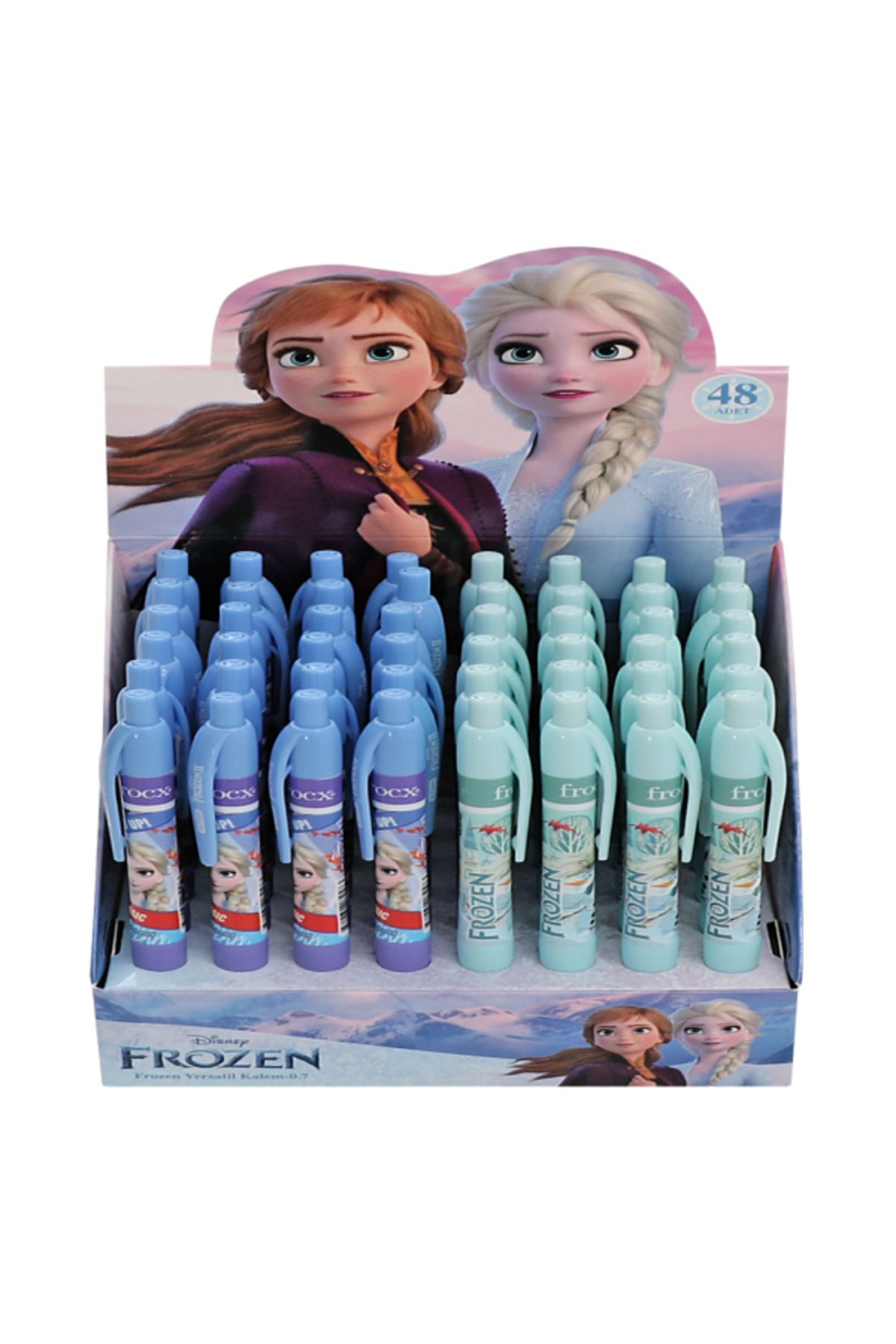 Otto Versatil Kalem (Mekanik Kurşun Kalem) Frozen Wonder 0.7 Mm Ice 40720A (48 Li Paket)