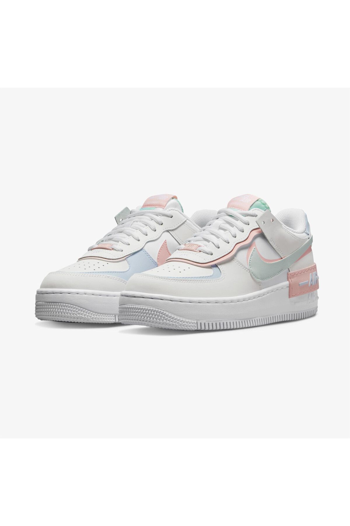 Nike-Women's Air Force 1 Shadow White Sneakers 3