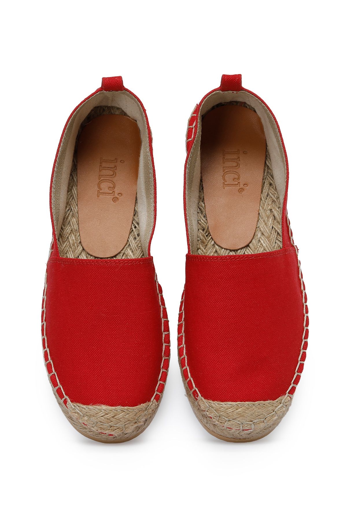 İnci-Danny 3fx Red Women's Espadrille 4