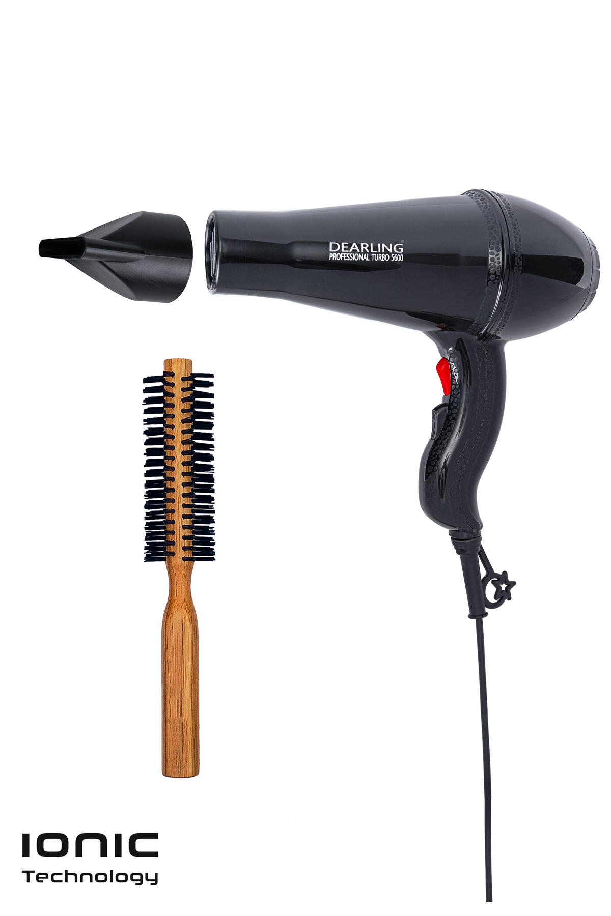 Dearling 2500w Profesyonel Kuaför Tipi Fön Makinesi | Ac Motor | 2 Isı/hız Ayarı | 2 Yıl Garantili