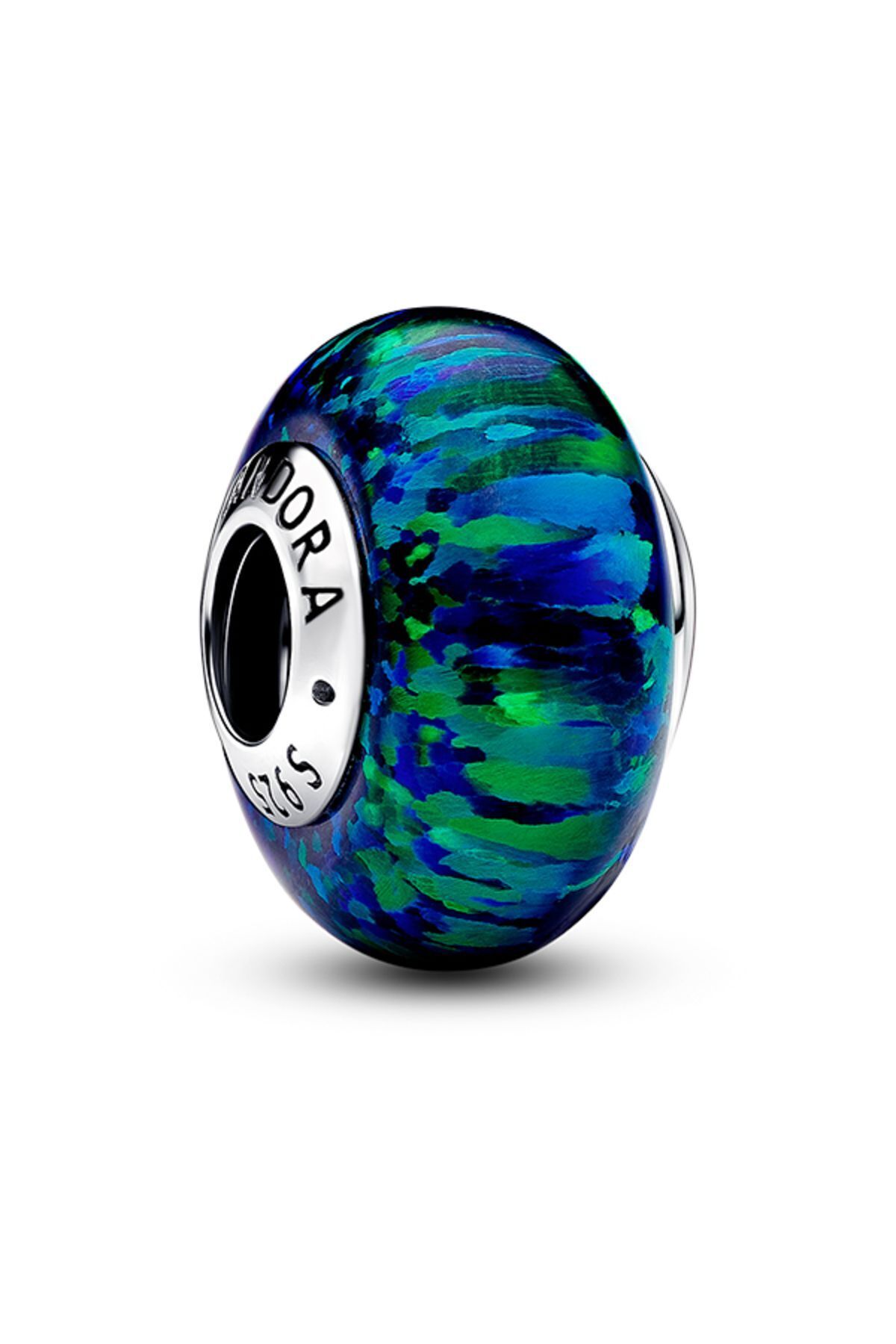 Pandora Işıltılı Yeşil Charm