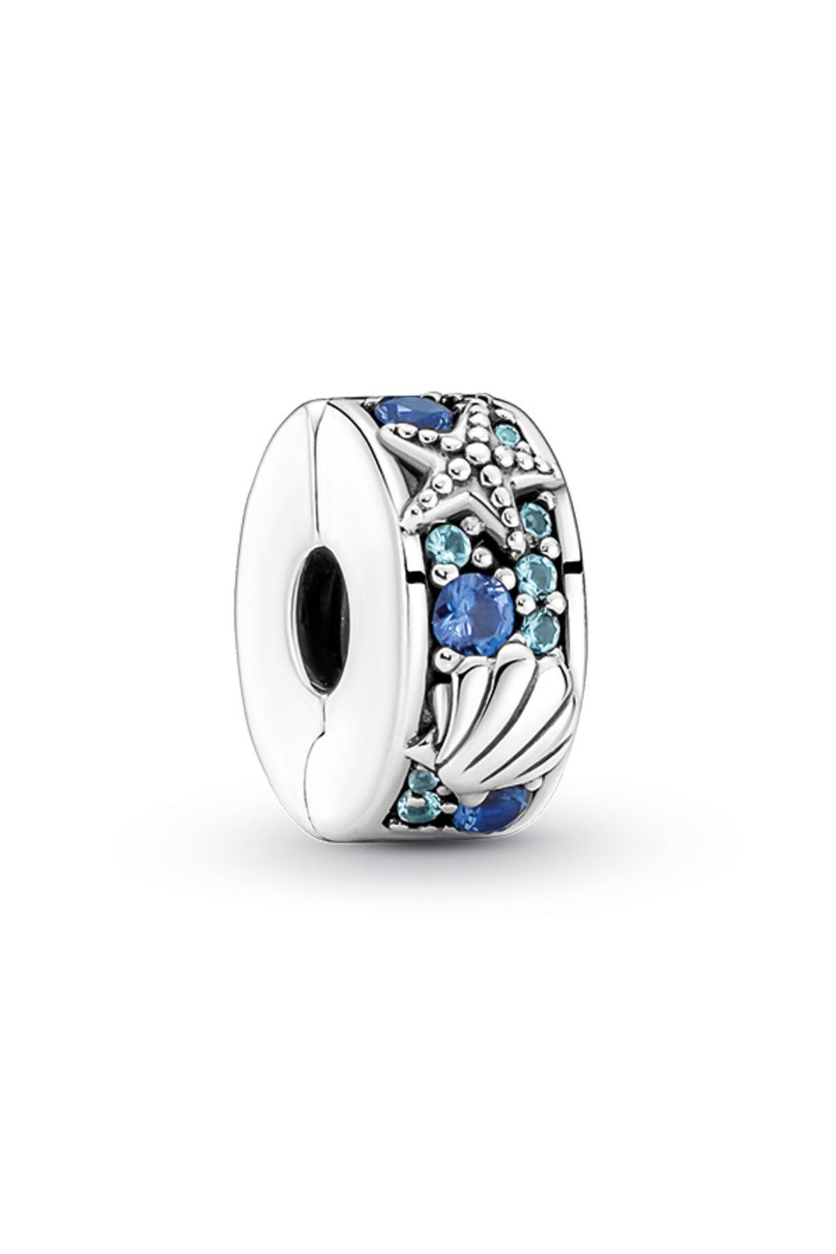 Pandora Tropikal Deniz Yıldızı ve Deniz Kabuğu Klips Charm
