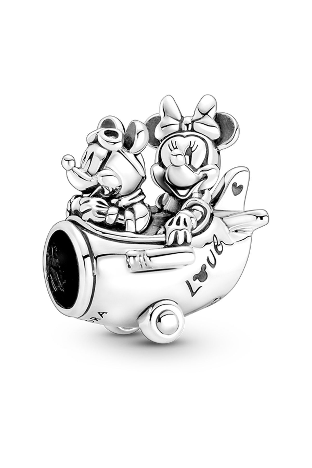 Disney Mickey Mouse Ve Minnie Mouse Uçak Charm - 3