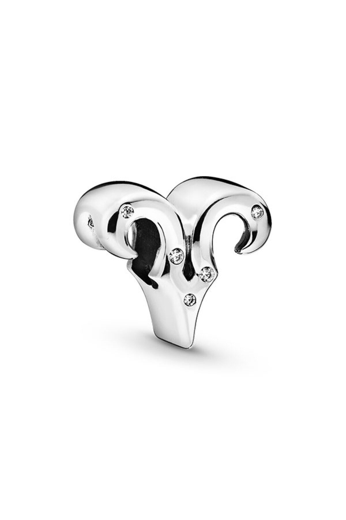 Shimmering Aries charm