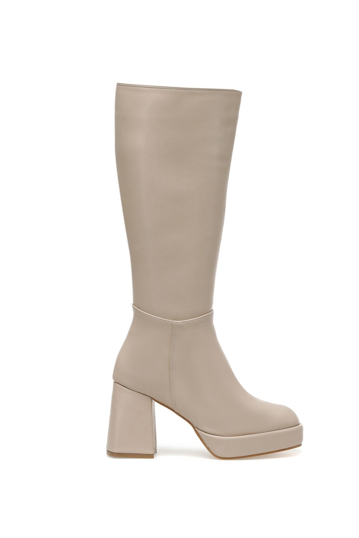 Butigo-Henry 2pr Beige Women's Heeled Boots 1