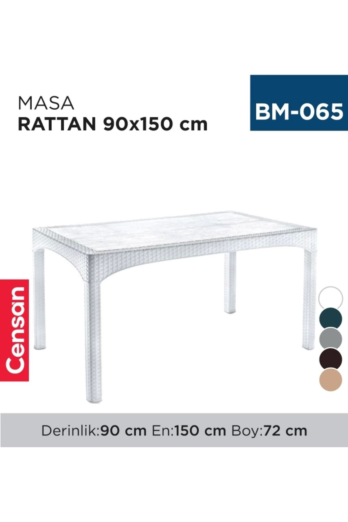 Promosyon Zinciri MASA RATTAN 90 CM*150 CM (2587)