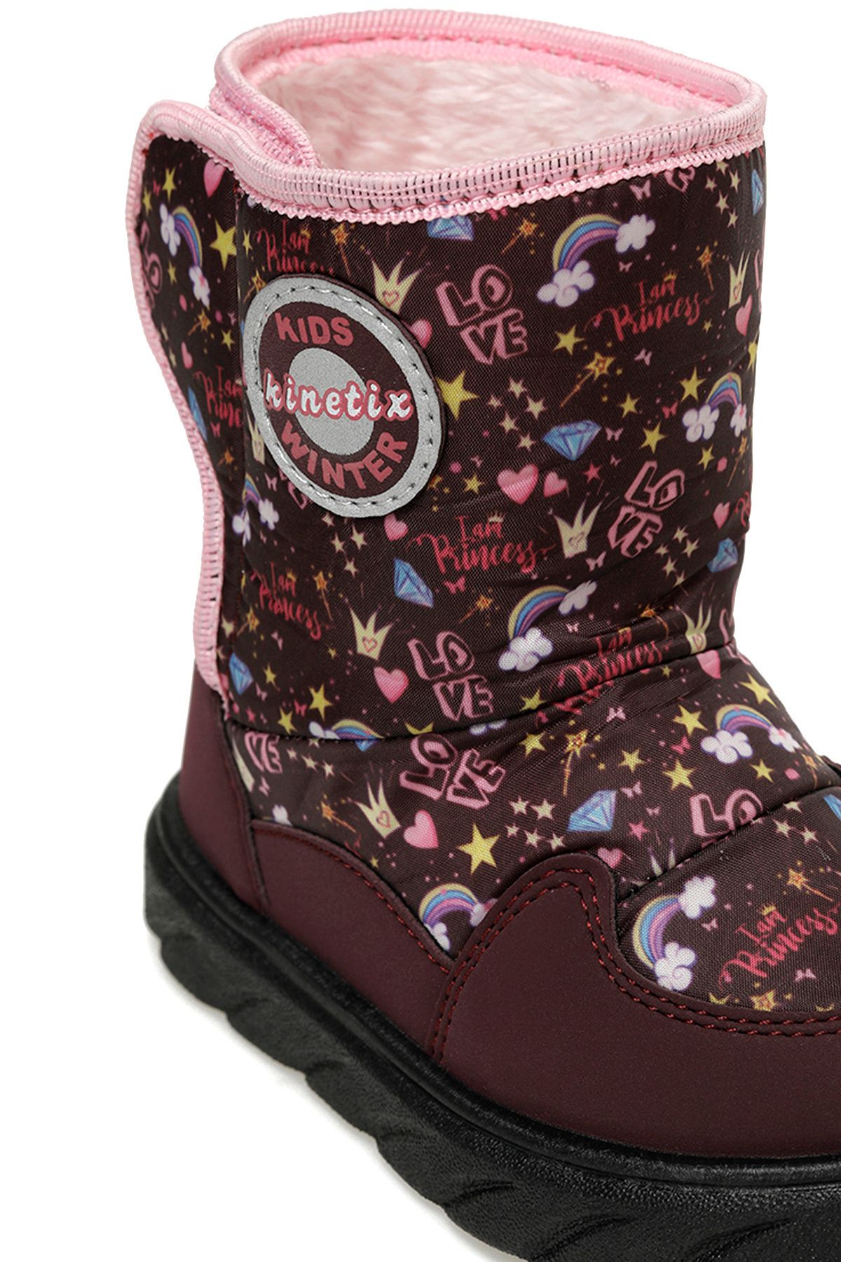 Kinetix-Betis 3Pr Plum Girl's Snow Boots 7