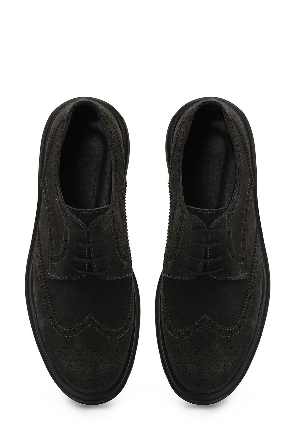 İnci-Pars S 3pr Anthrazit Herren-Klassikerschuhe 4