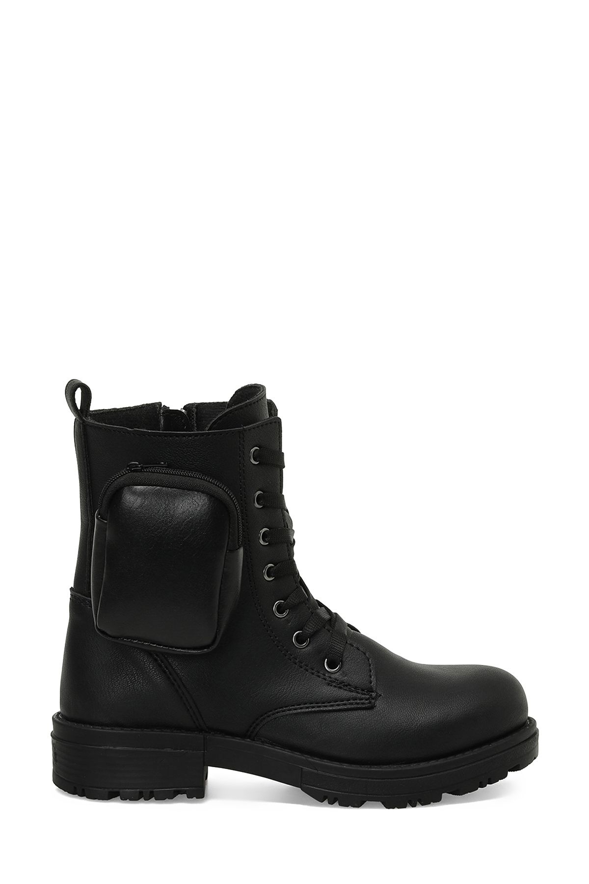 SEVENTEEN-LENA 3PR Black Girls Sneaker Boots 1