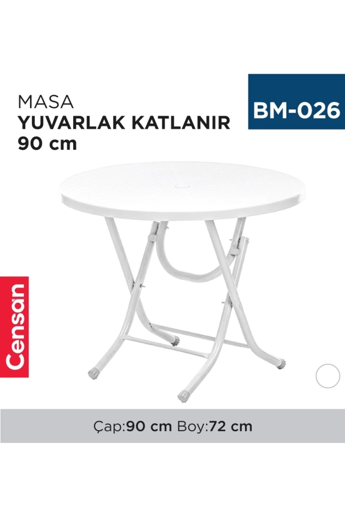 Promosyon Zinciri MASA KATLANIR ŞENYAYLA 90 CM (2552)(2572)