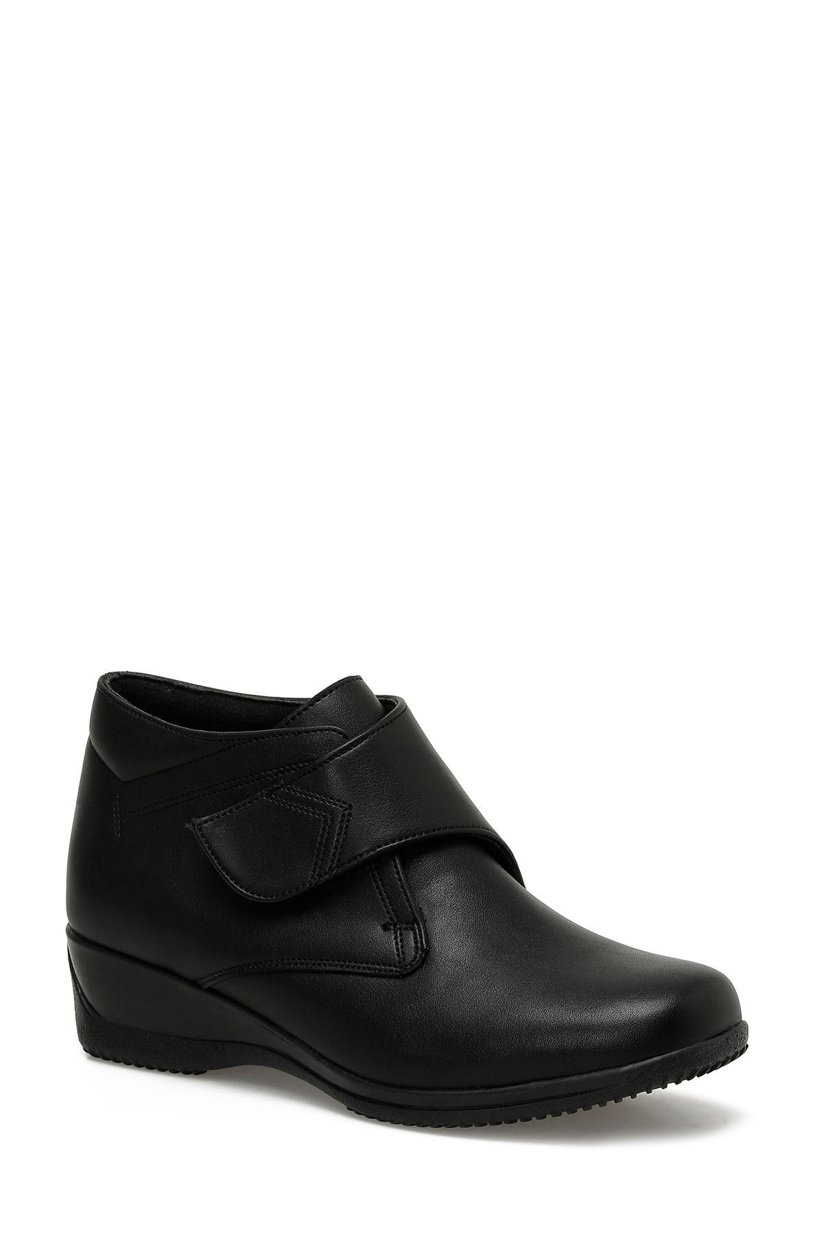 Polaris-165118Z3PR Black Women's Wedge Heel Boots 2