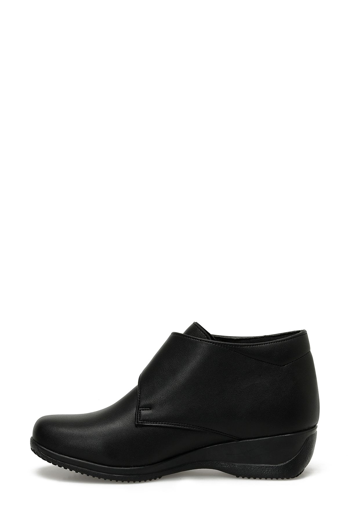 Polaris-165118Z3PR Black Women's Wedge Heel Boots 3