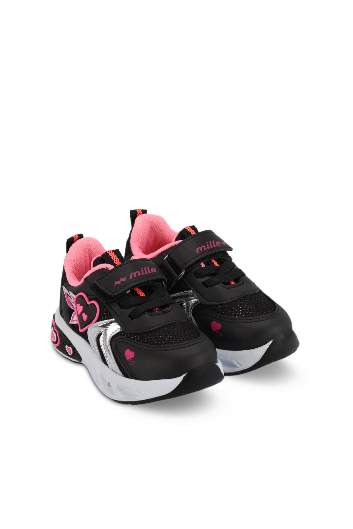 Paolino In Girls Sneaker Shoes مشکی Mille