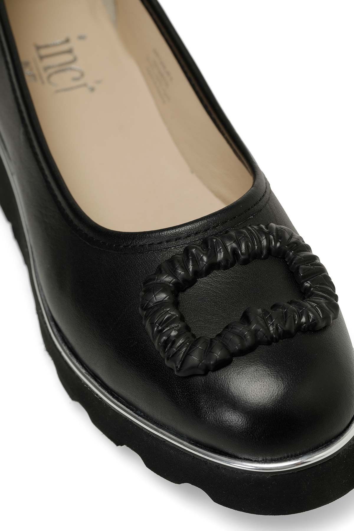 İnci-INCI ANTIAN 4FX Schwarze Keilschuhe für Damen 7