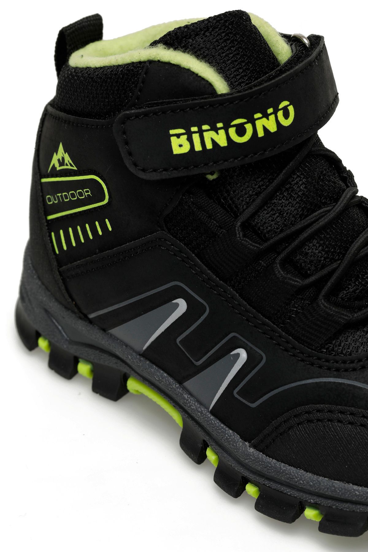 Binono-SCOR HI P 3PR Schwarze Outdoor-Stiefel für Jungen 7