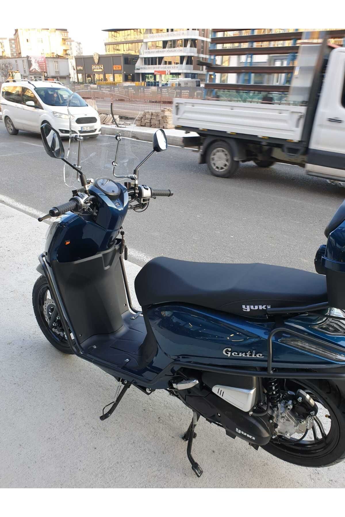 Yuki Gentle 50 110  Siperlik Ön Cam 2025 Model 44cm Şeffaf Renkli 4mm APARATSIZDIR