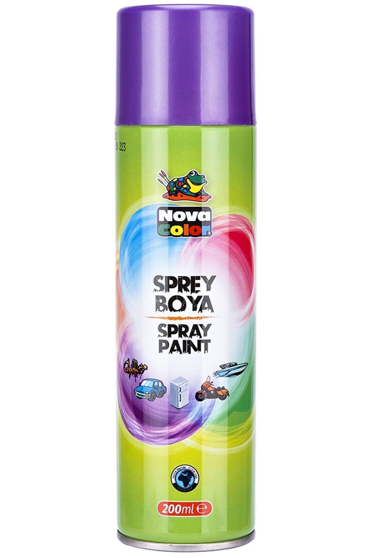 Easy Tedarik Nova Color Sprey Boya 200 Ml Mor