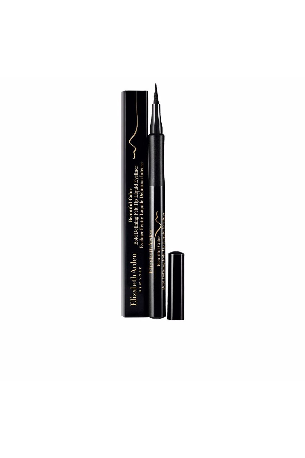 Elizabeth Arden-Beautiful Color Bold Defining Felt Tip Liquid Eyeliner #black Elizabeth Arden 1,2 ml 1