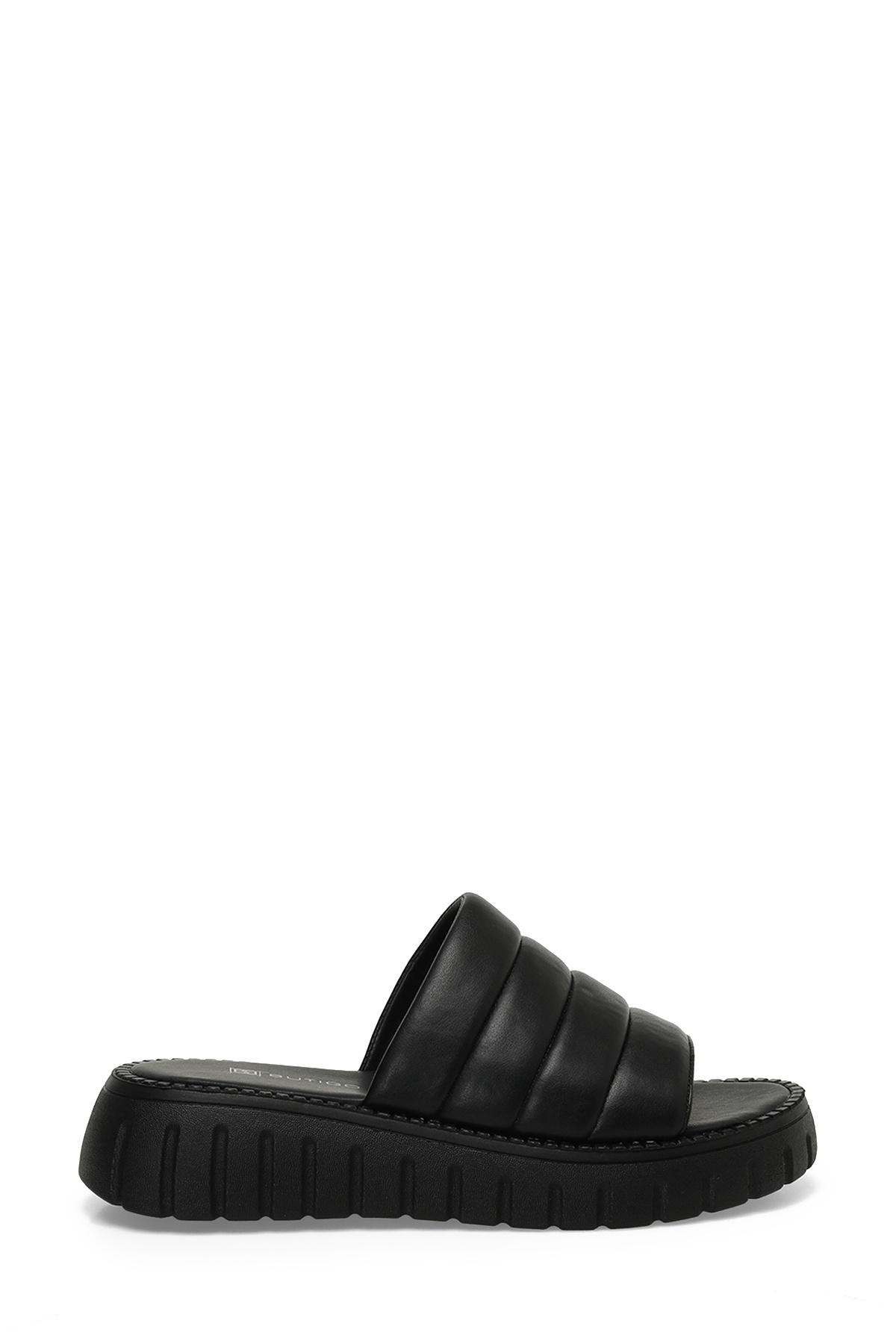 Butigo-24S-075 4Fx Women's Black Slippers 1