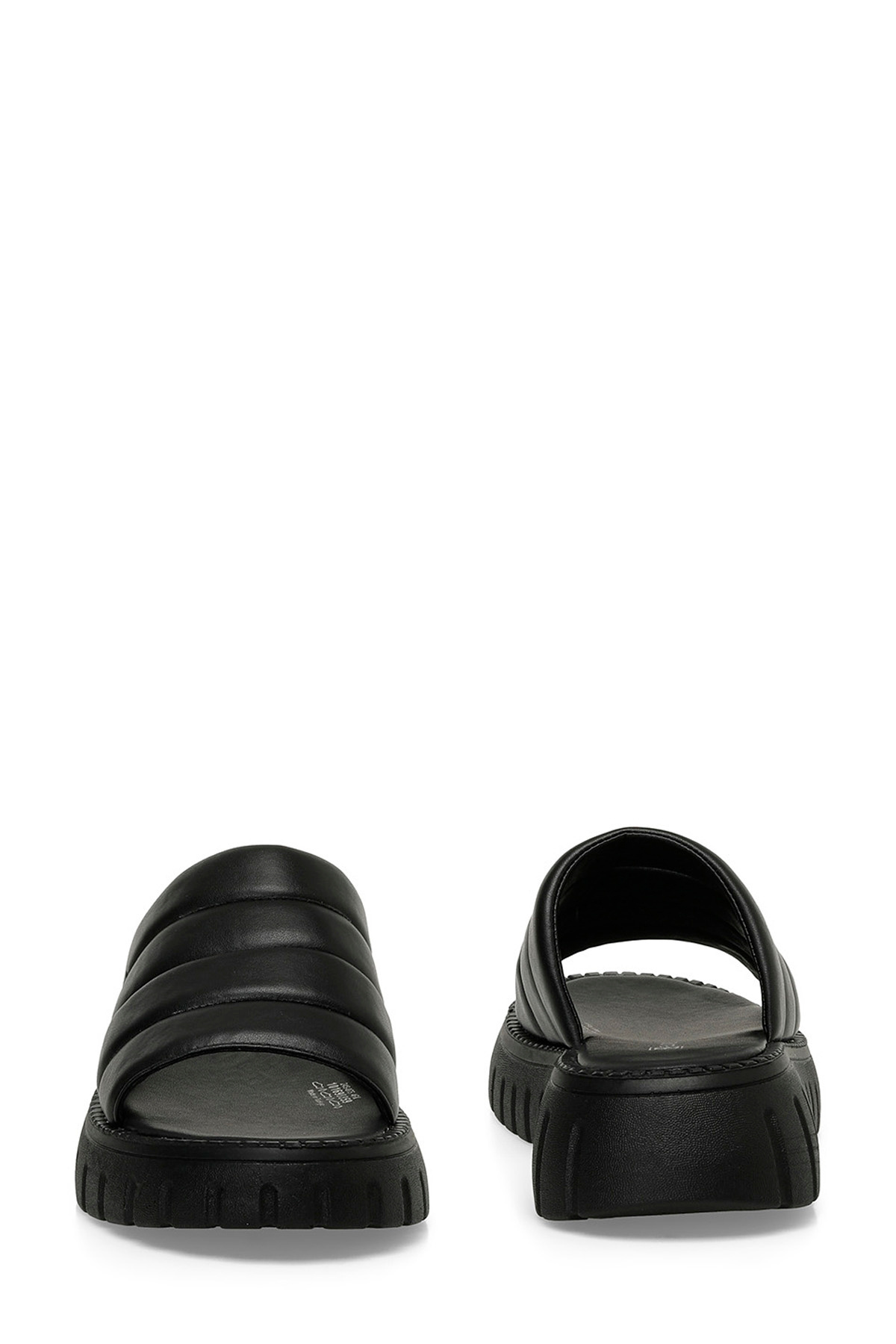 Butigo-24S-075 4Fx Women's Black Slippers 5